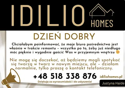 Biuro nieruchomości - Idilio Homes Justyna Haide